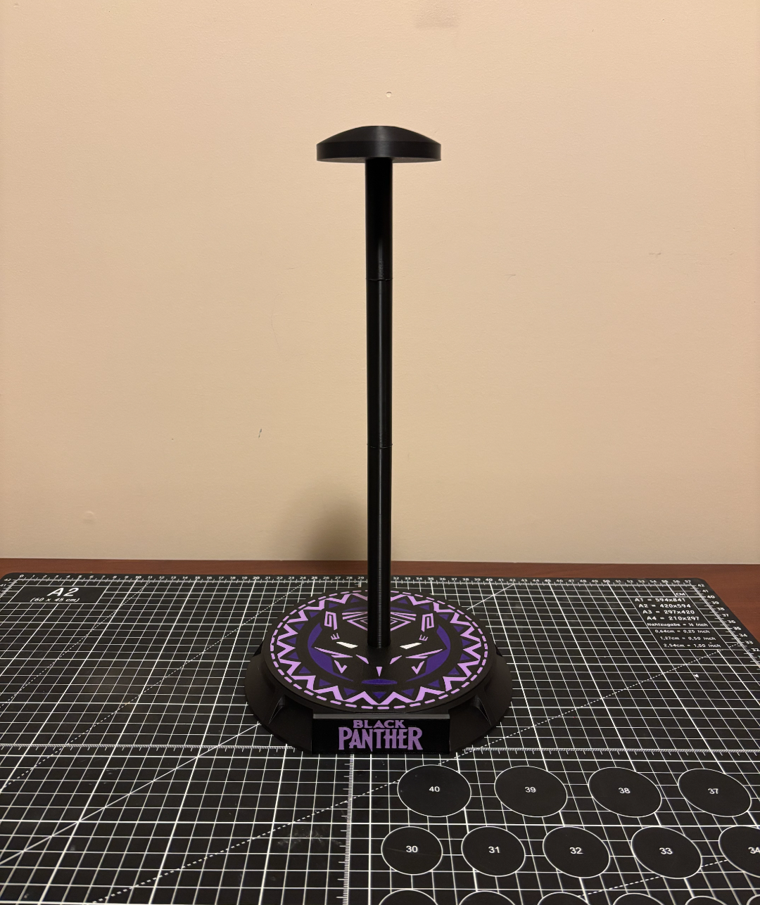 Black Panther Helmet Stand