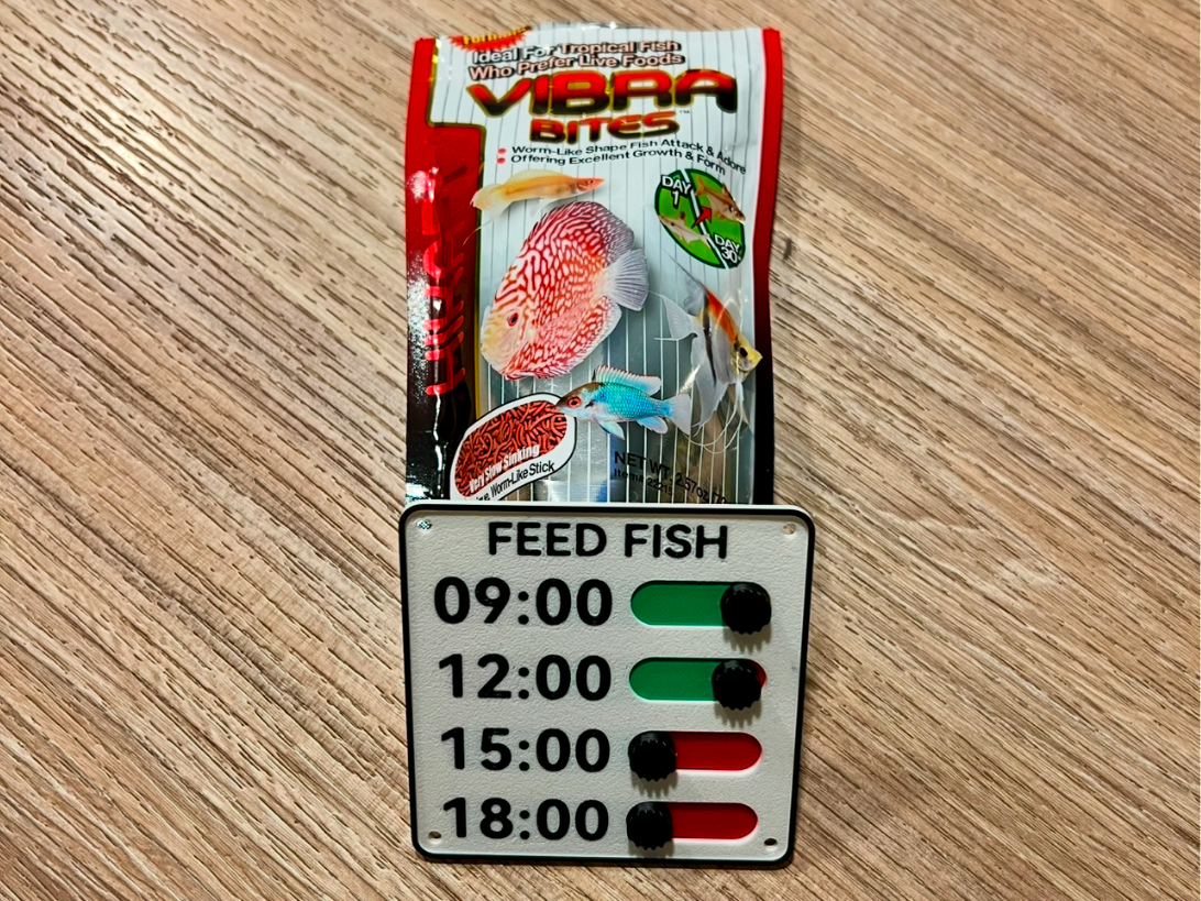 PROMEMORIA CIBO PESCI