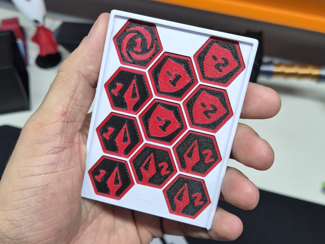 Flesh and Blood Tokens - Case fits in deckbox