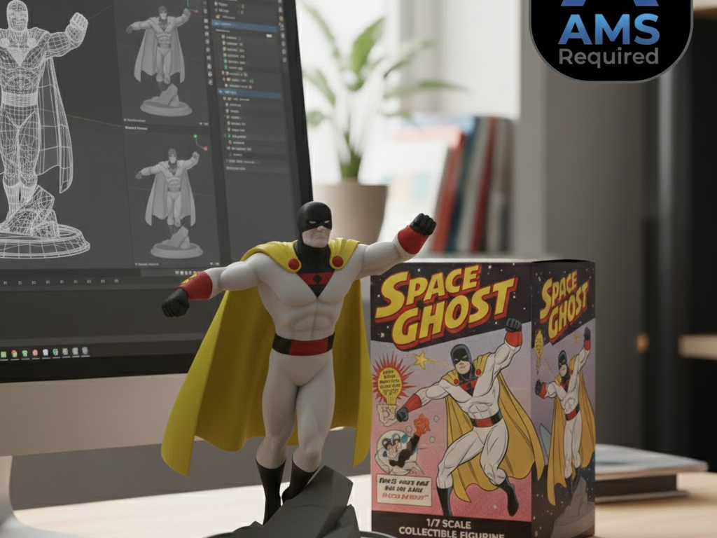 Space Ghost Intergalactic Hero Figurine