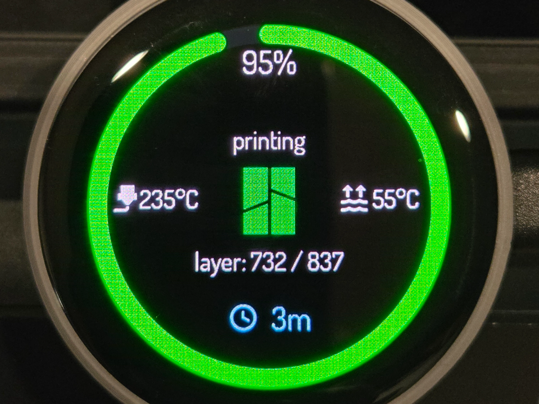 PrintSphere Bambu Status Display (Home Assistant)
