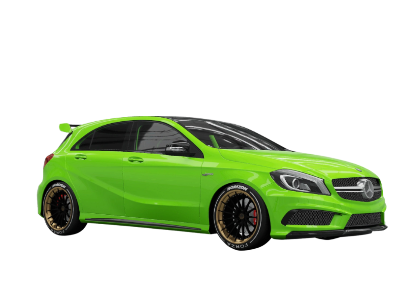 Mercedes A45 AMG - 381 Cavalli Modellino