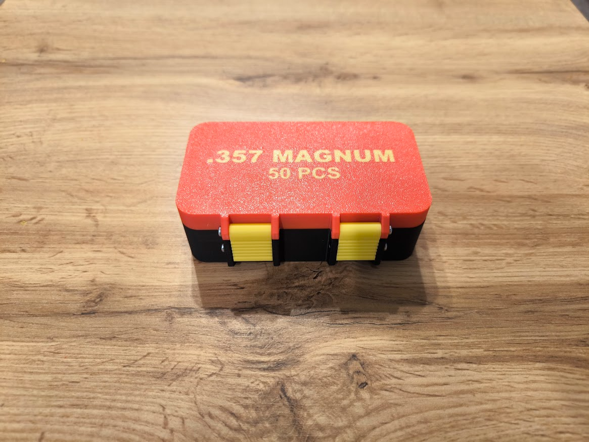 Ammo box - .357 MAGNUM (50 pcs)