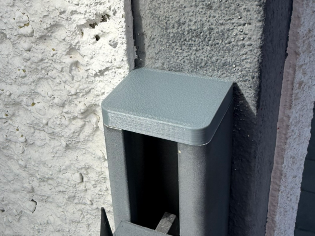 Pfostenkappe 40x35 WPC Zaun Ersatz Abdeckung