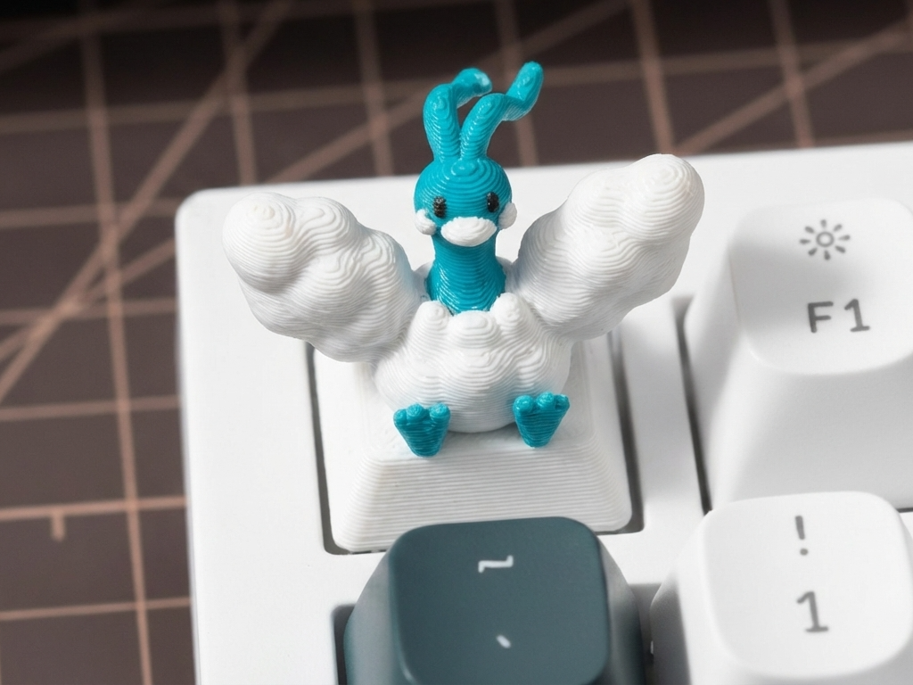 Altaria – Pokémon Mechanical Keyboard Keycap