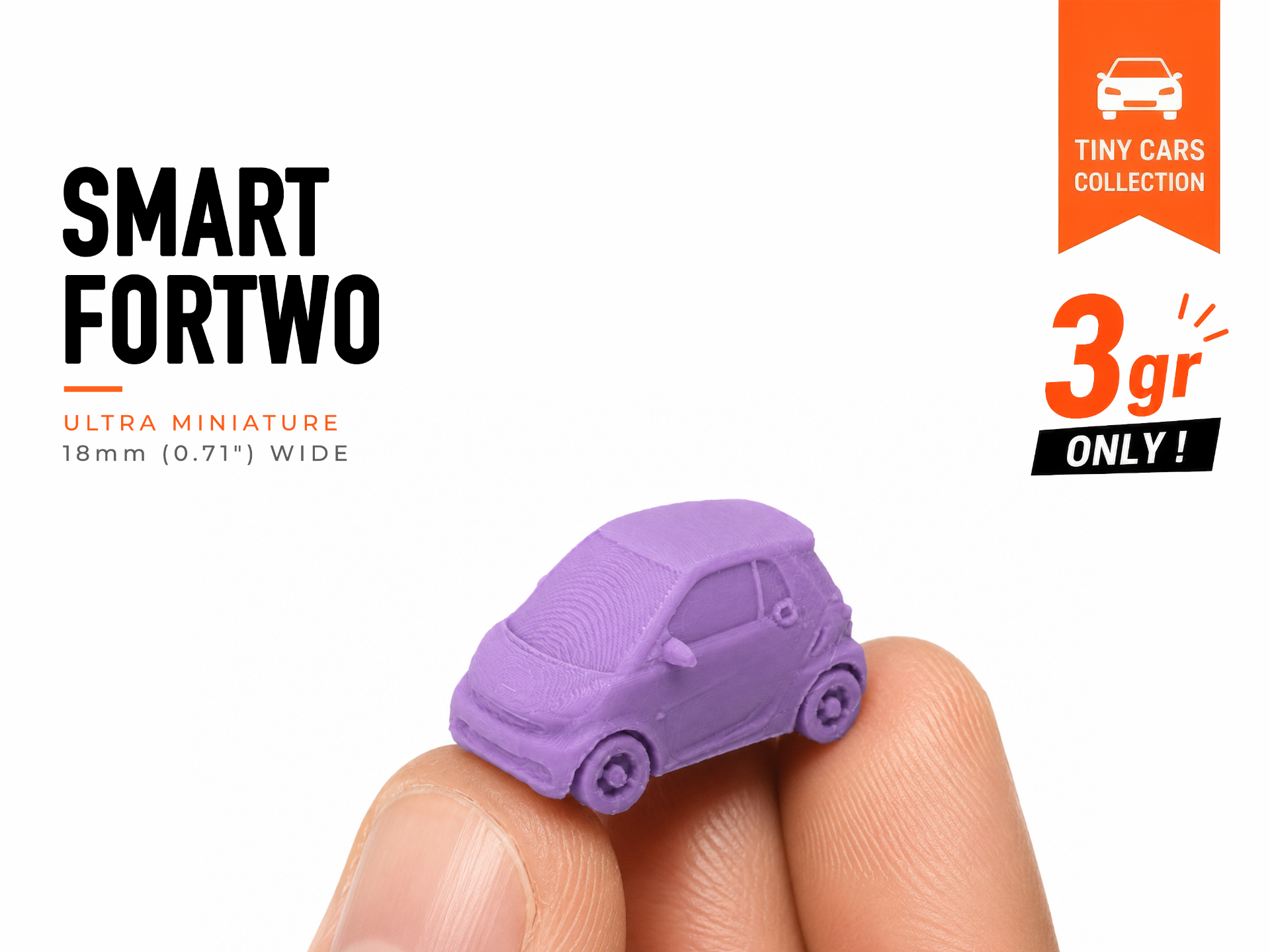 Tiny Smart forTwo - Mini Cars Series
