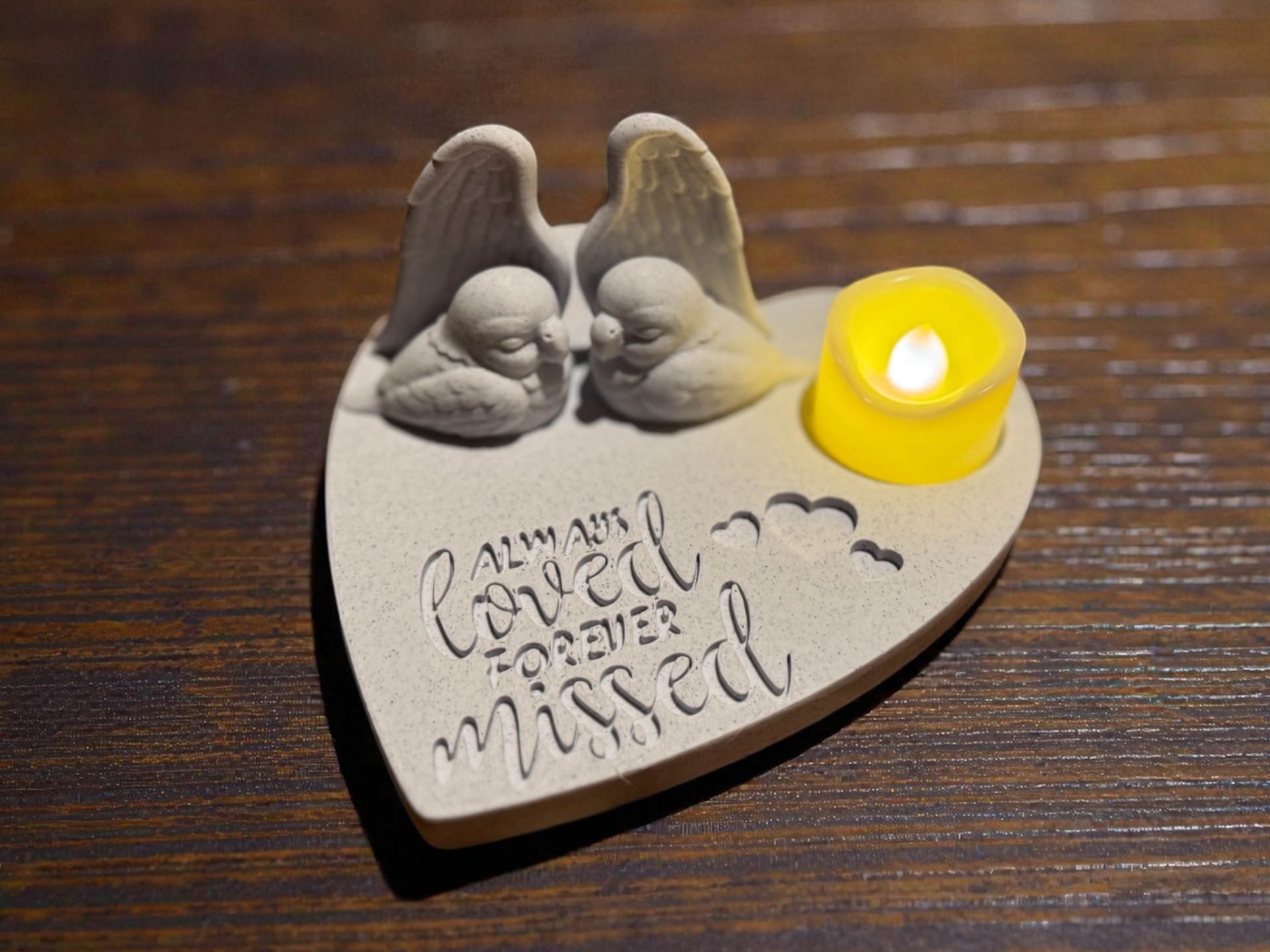 Angel Lovebirds or Agapornis Memorial Always Loved