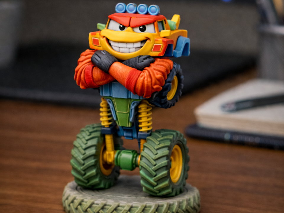 Fantasy MonsterTruck Figur