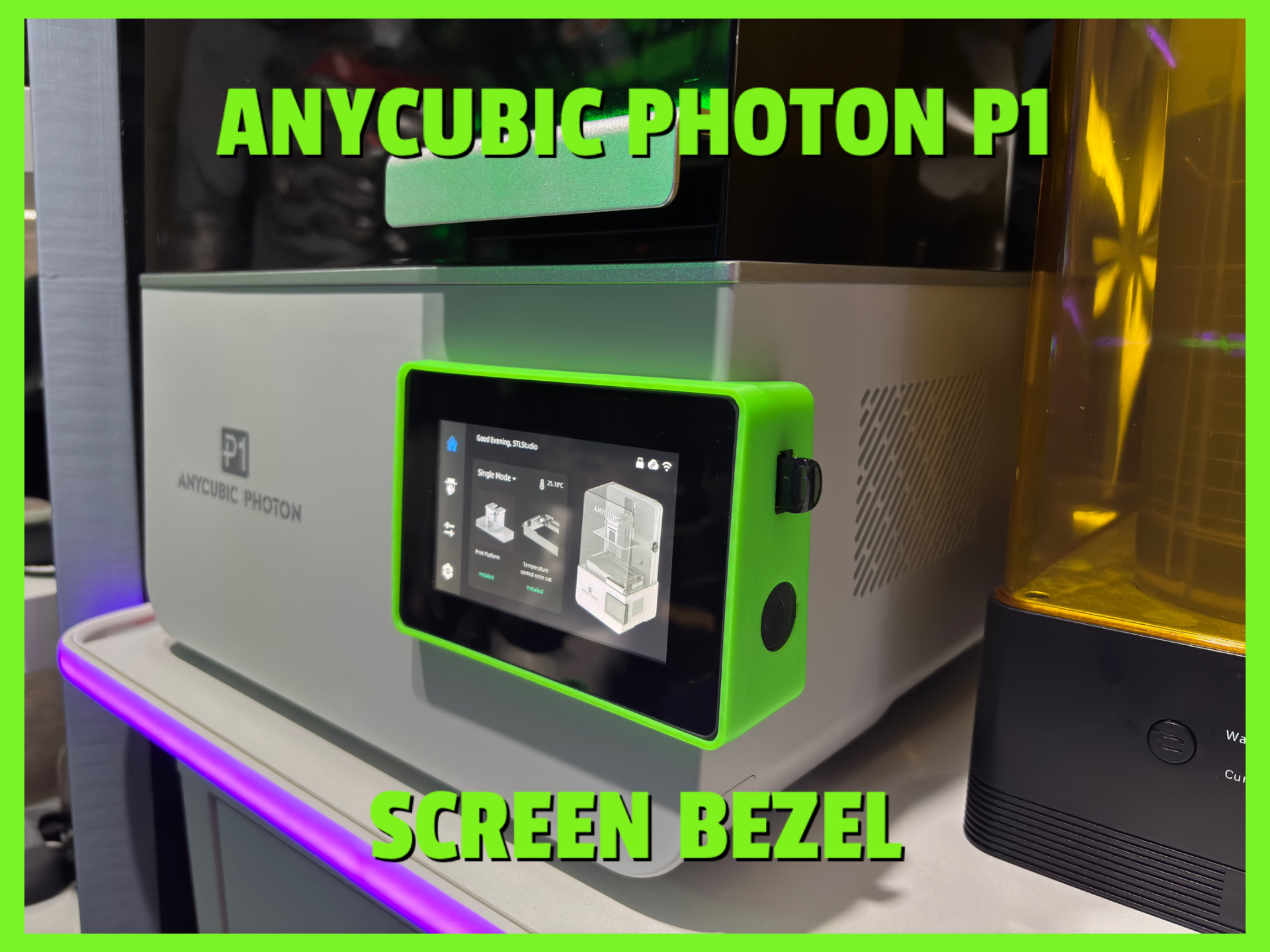 ANYCUBIC PHOTON P1 Screen Bezel