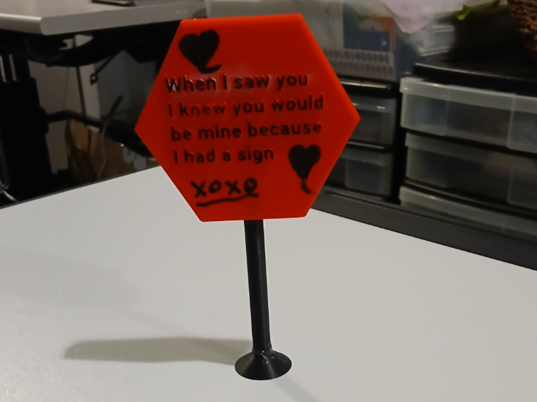 Valentines Pun Sign
