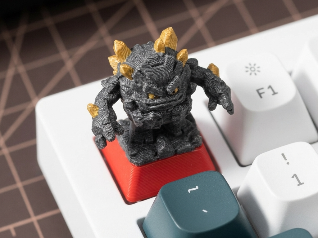 Alolan Graveler – Pokémon Keyboard Keycap