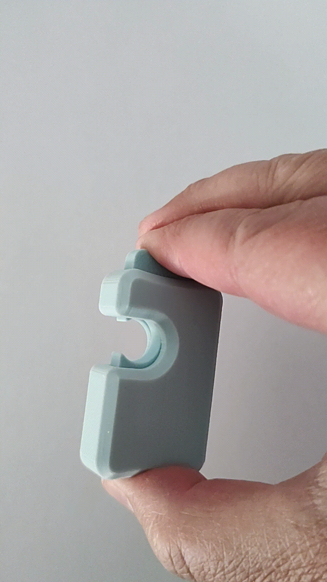 Plastic bag clip ( fully printed spring )