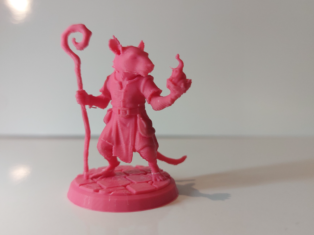 Shkagn - Ratfolk Sorceror - D&D Pathfinder Mini