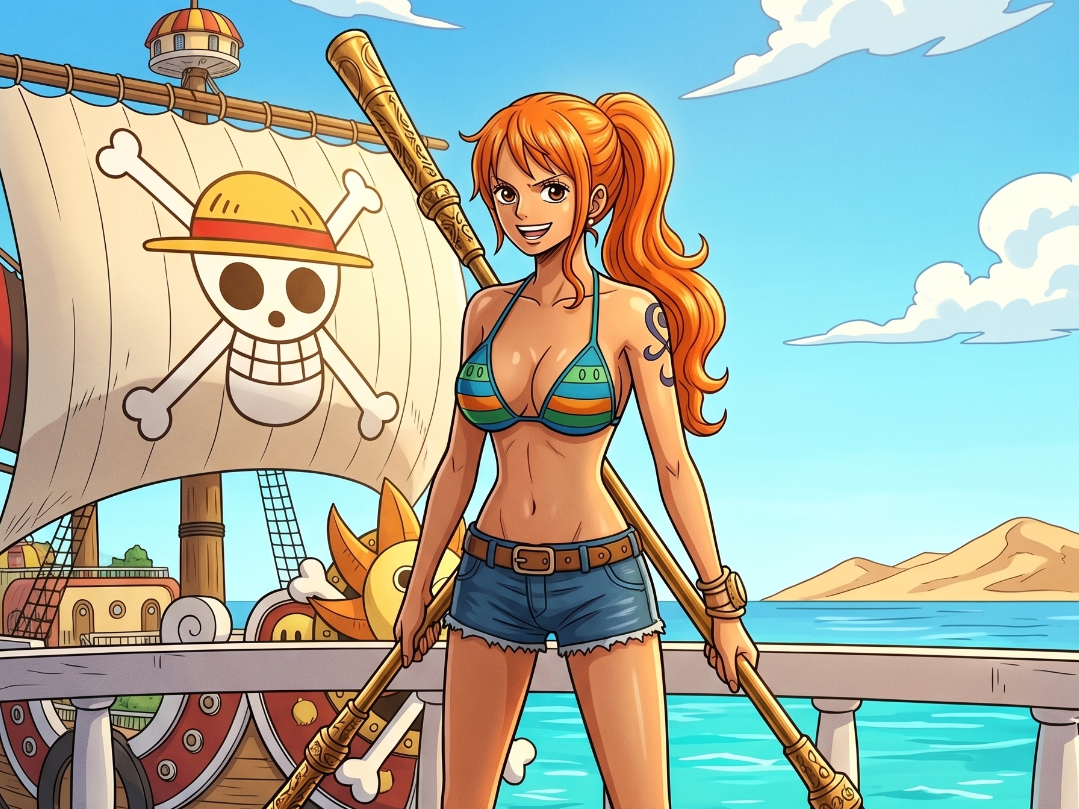 Nami con Clima-Tact - One Piece