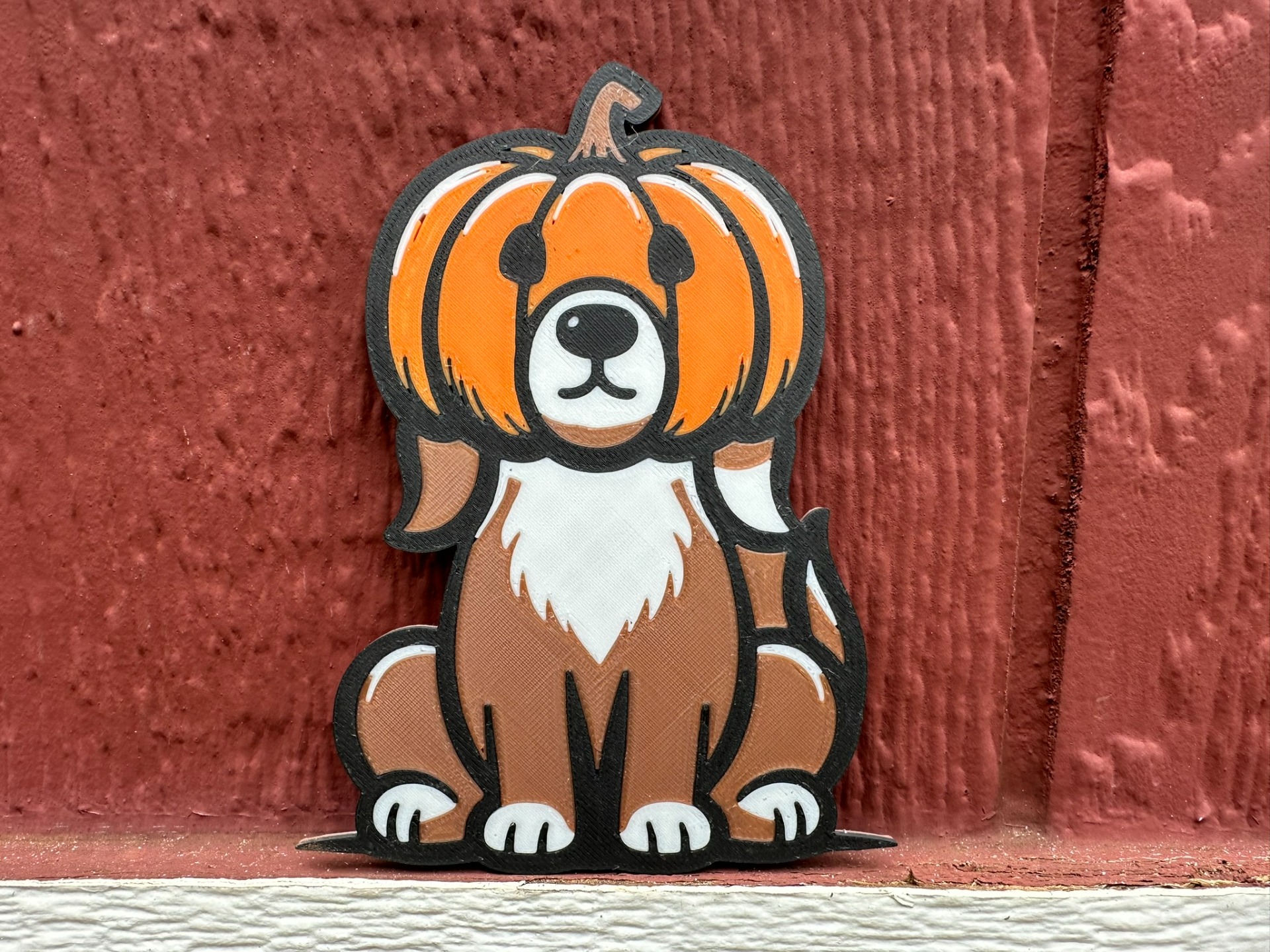 Halloween Pumpkin Puppy