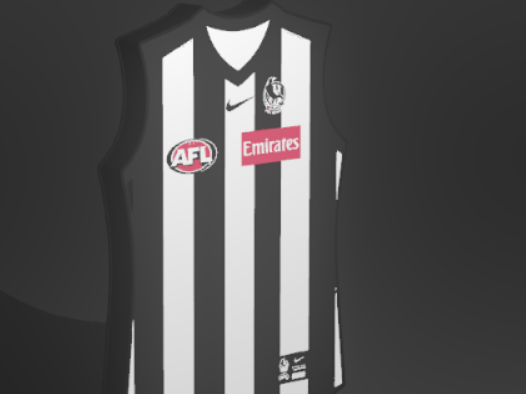 Collingwood Dockers 2025 Jersey Lightbox!
