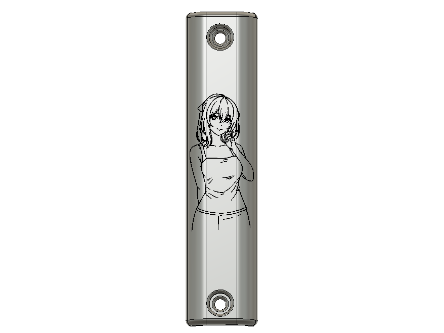 M-LOK Cover Anime Image III M-LOK Locknut