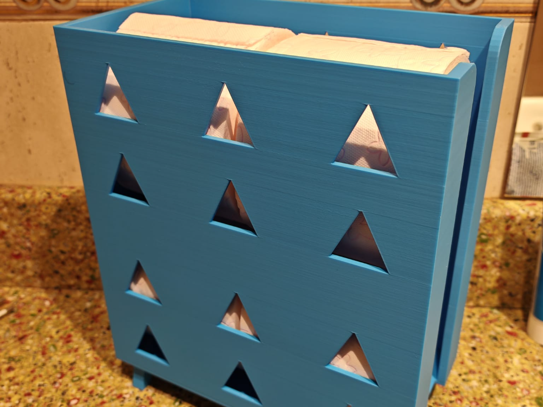 Porta rollos de papel higiénico