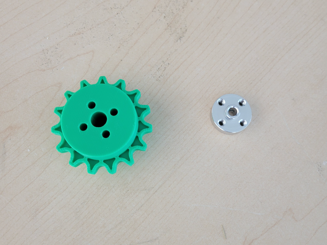 vex truck sprocket to tetrix