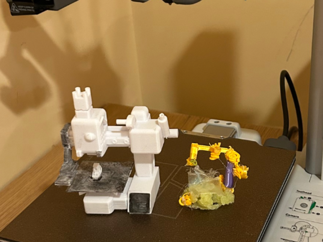 Bambu lab A1 Mini Miniature (made from scratch)