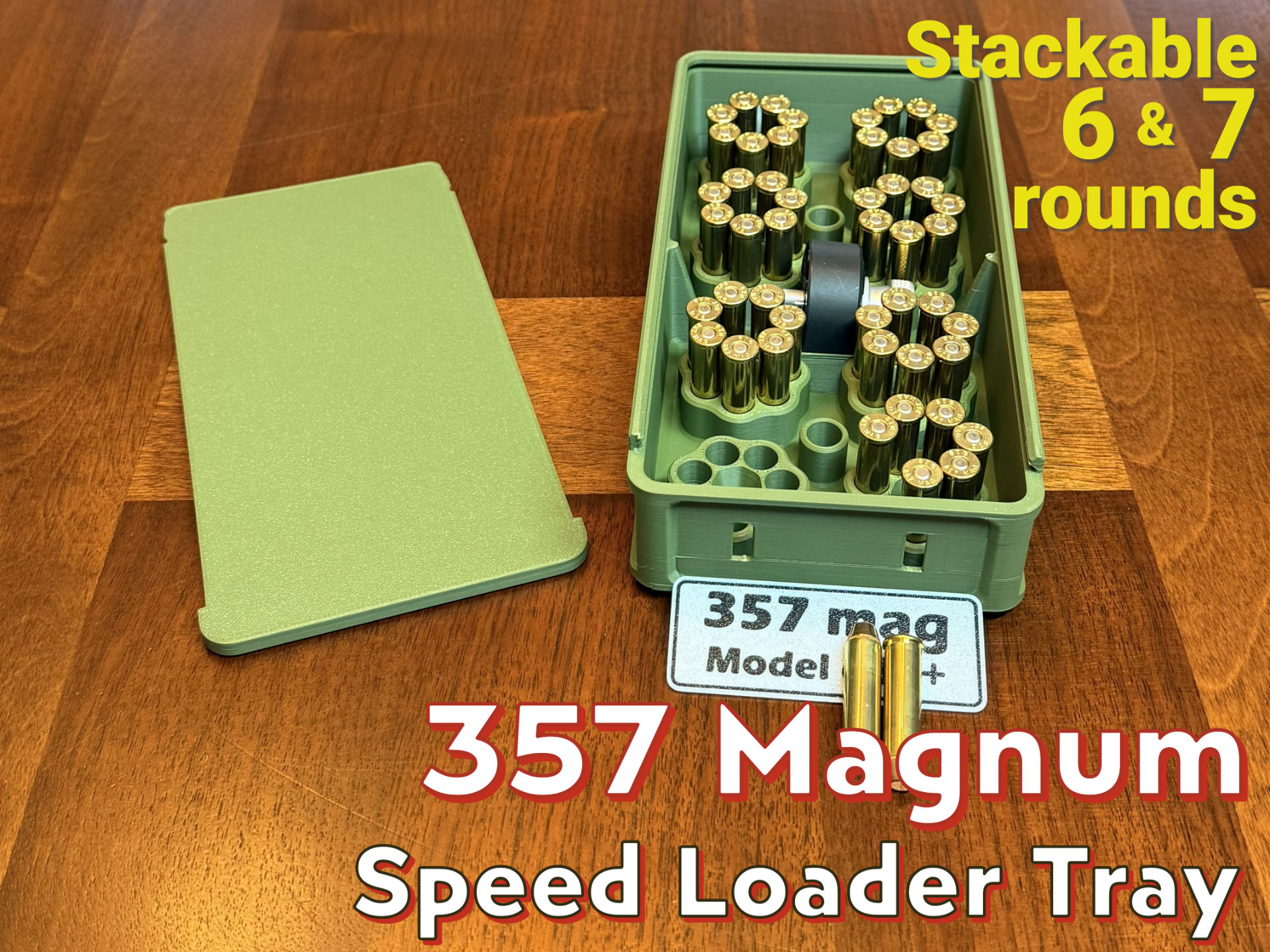 357 Speed Loader Tray (6-rounds and 7-rounds)