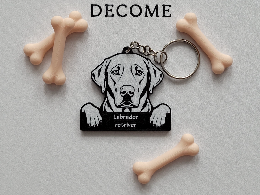 Labrador Retriever keychain