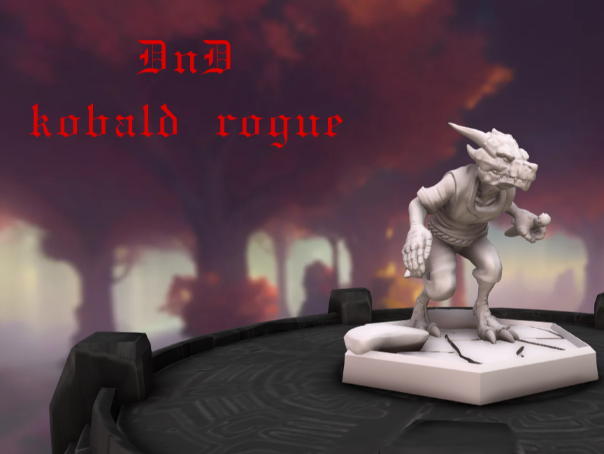 dnd Kobald rouge