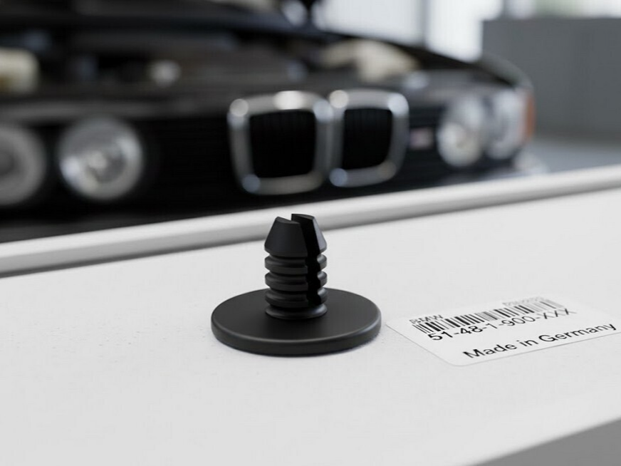 Bmw E34 Hood insulation clips replacement