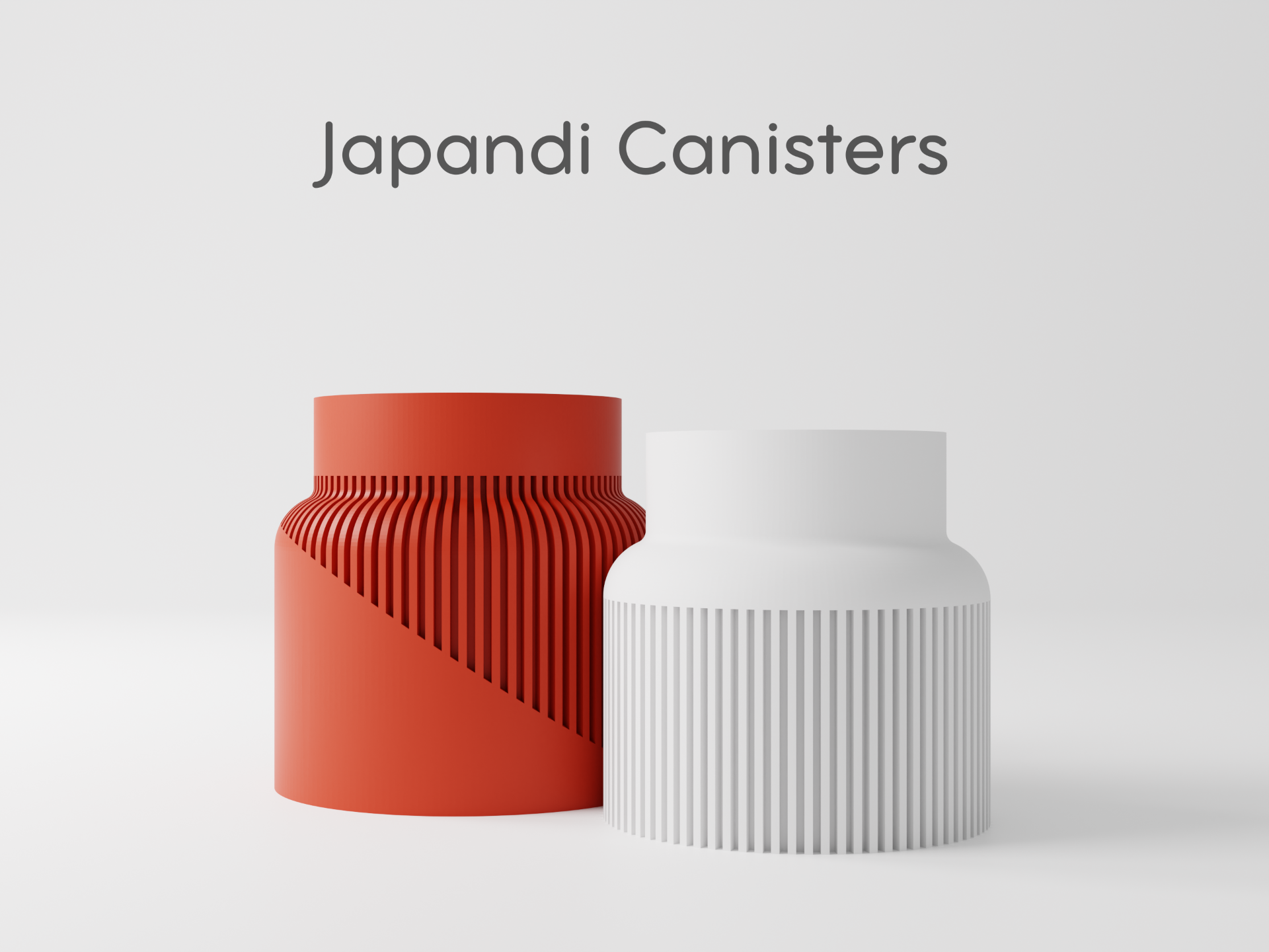 Japandi Canisters