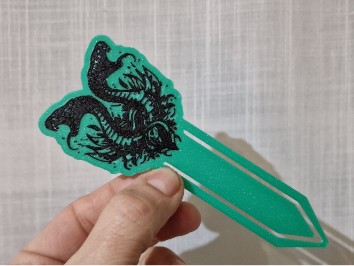 Snake Bookmark 01 Marcador de Libros Serpiente 01