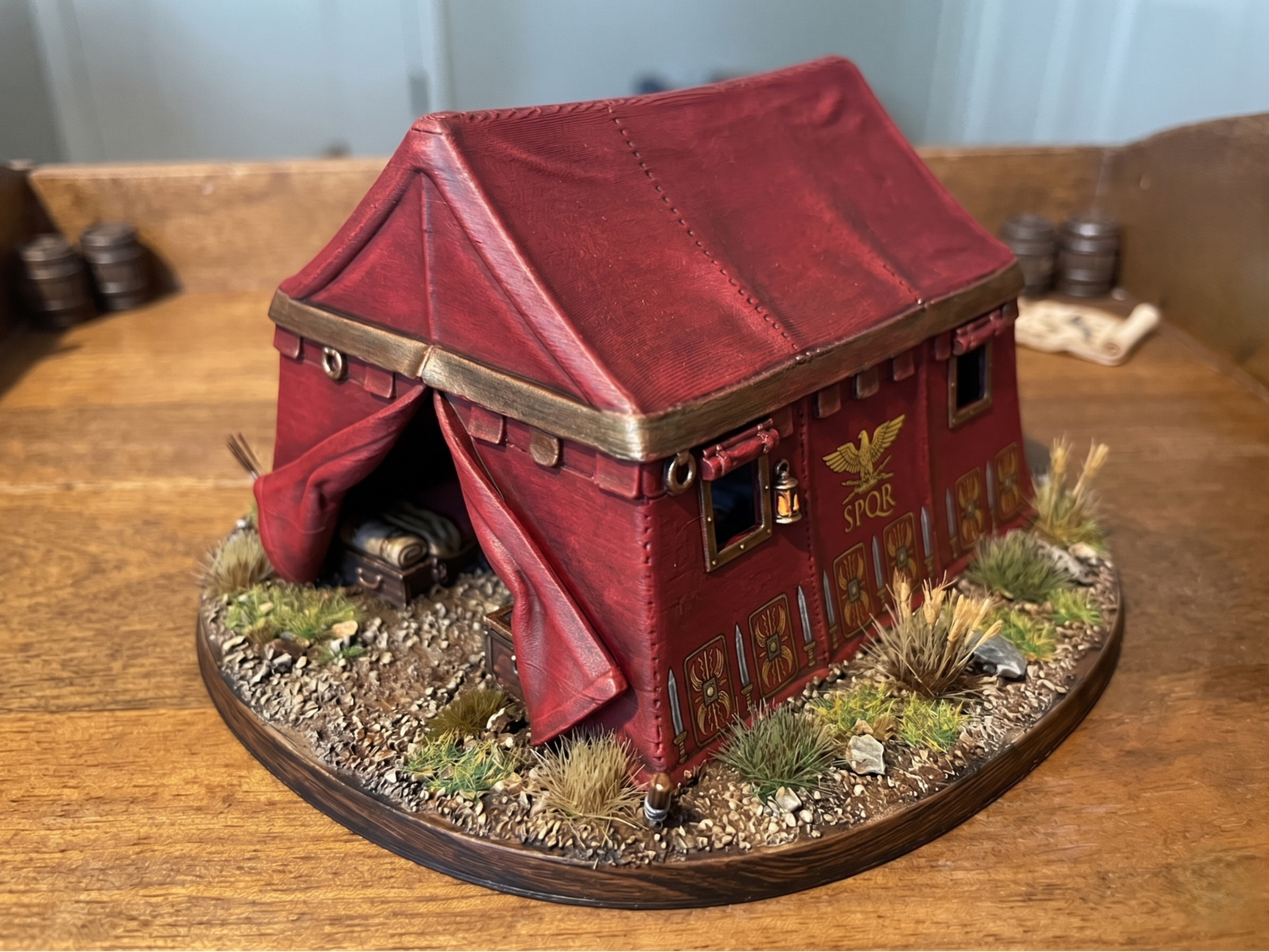 Tabletop Wargame Terrain - Roman Tent