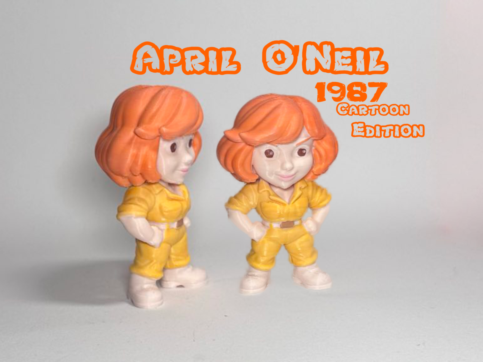 April O’Neil – TMNT 1987 DeskBuddy Figurine