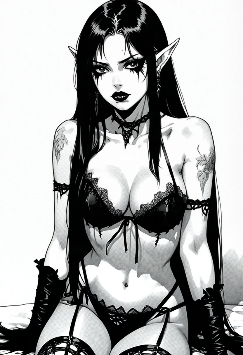 Goth Elfy