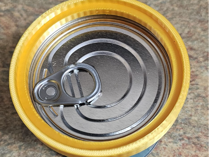 Ring link for food tins
