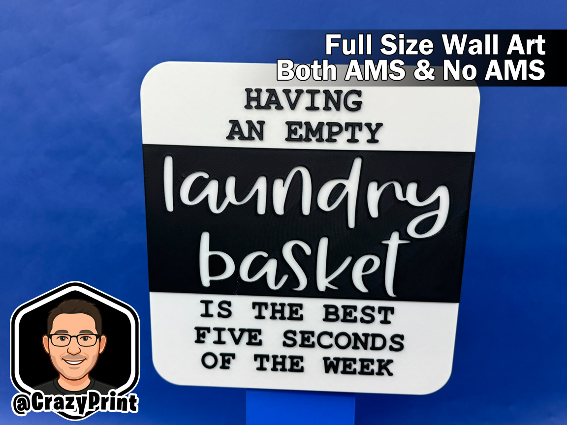 Funny Home Laundry Room Sign / wall decor - No AMS