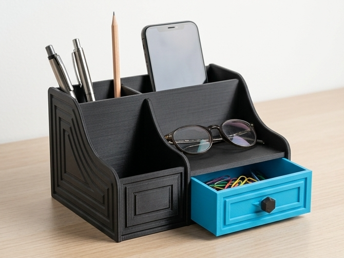 Vector Modern Desk & Vanity Organizer