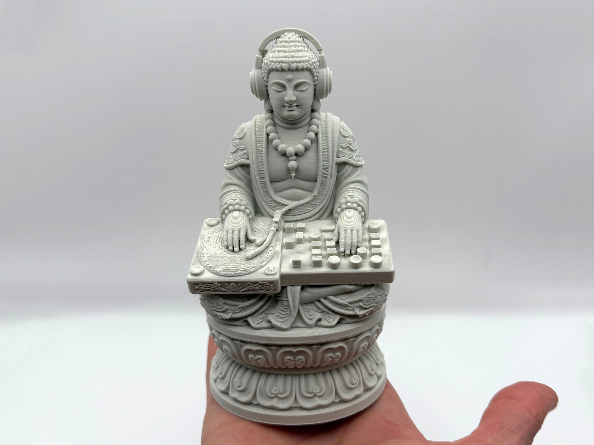 DJ Buddha Figure