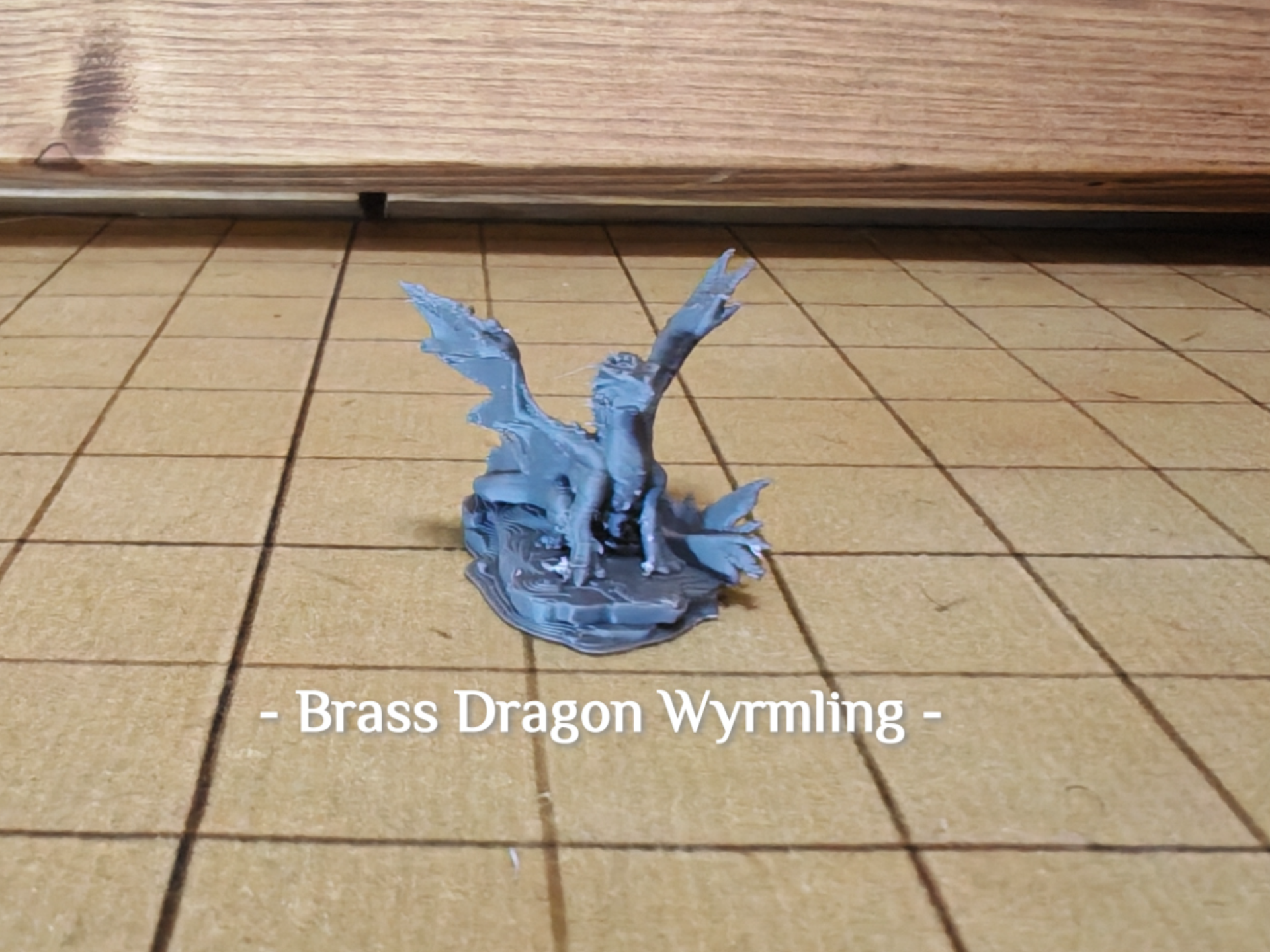 Brass Dragon Wyrmling - D&D Monster Manual -Day 87