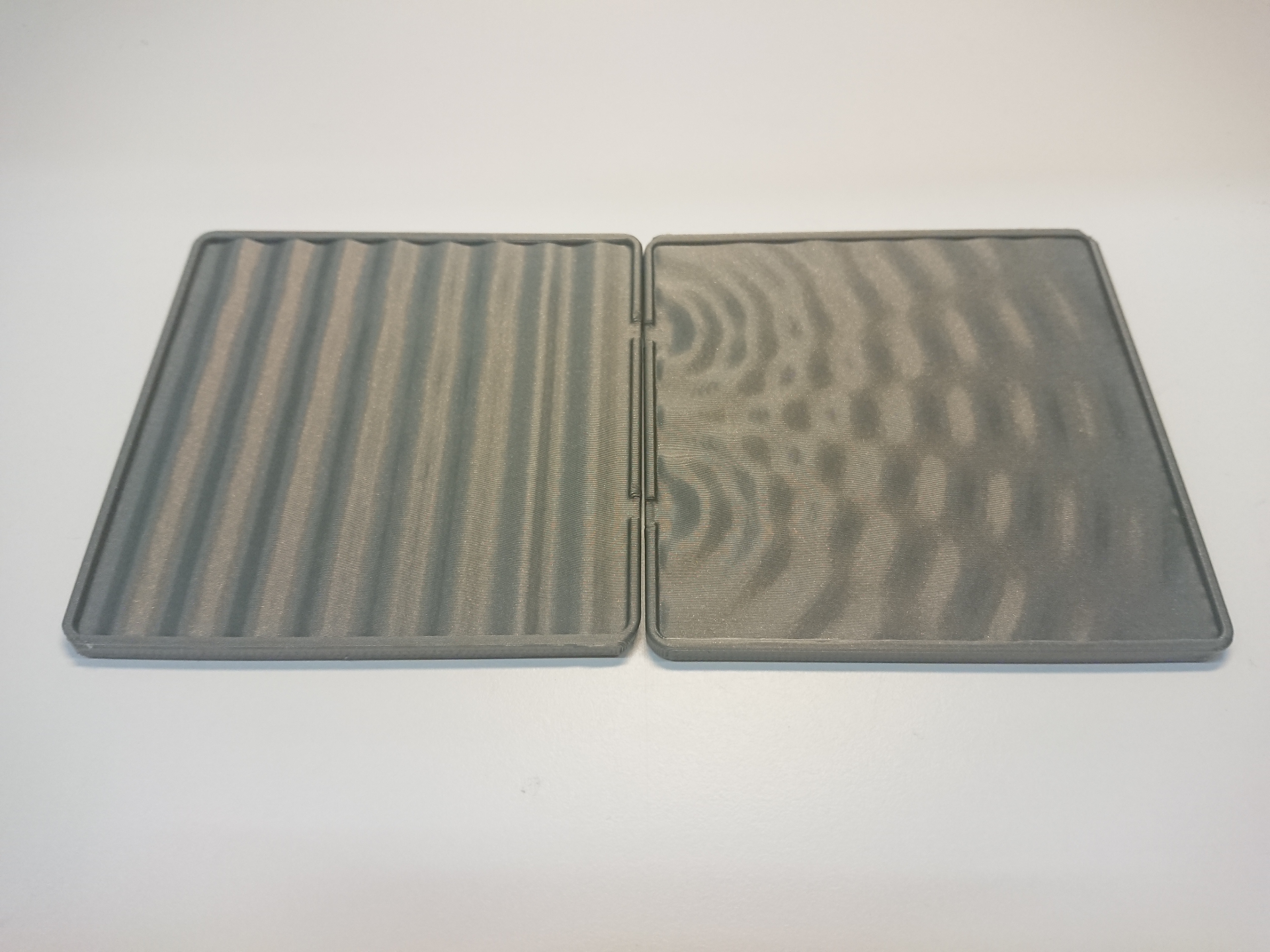 Double-slit experiment coasters