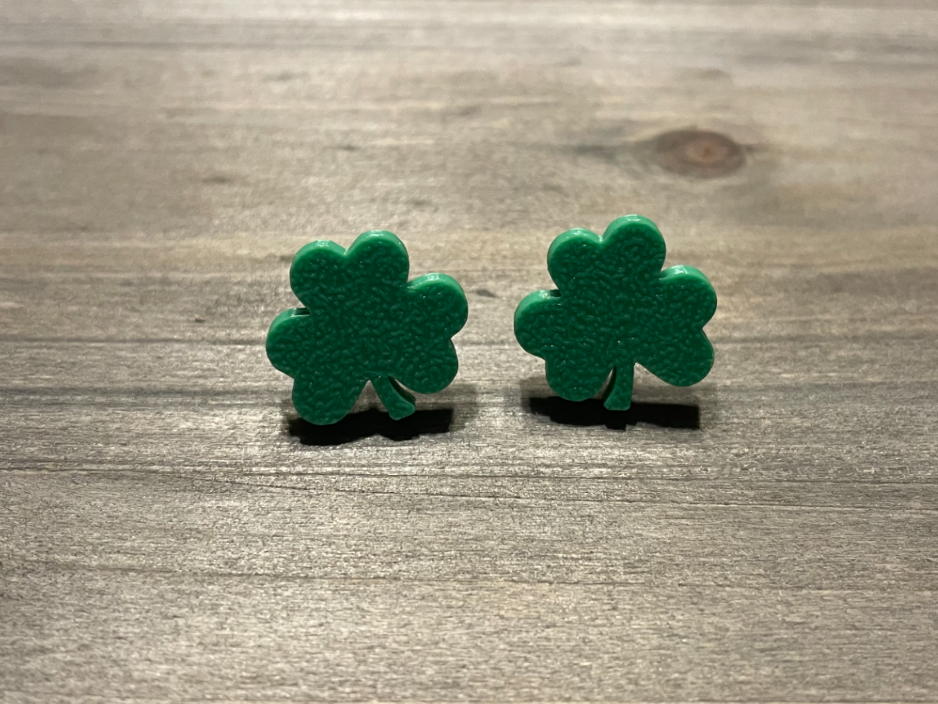 Shamrock Stud Earrings