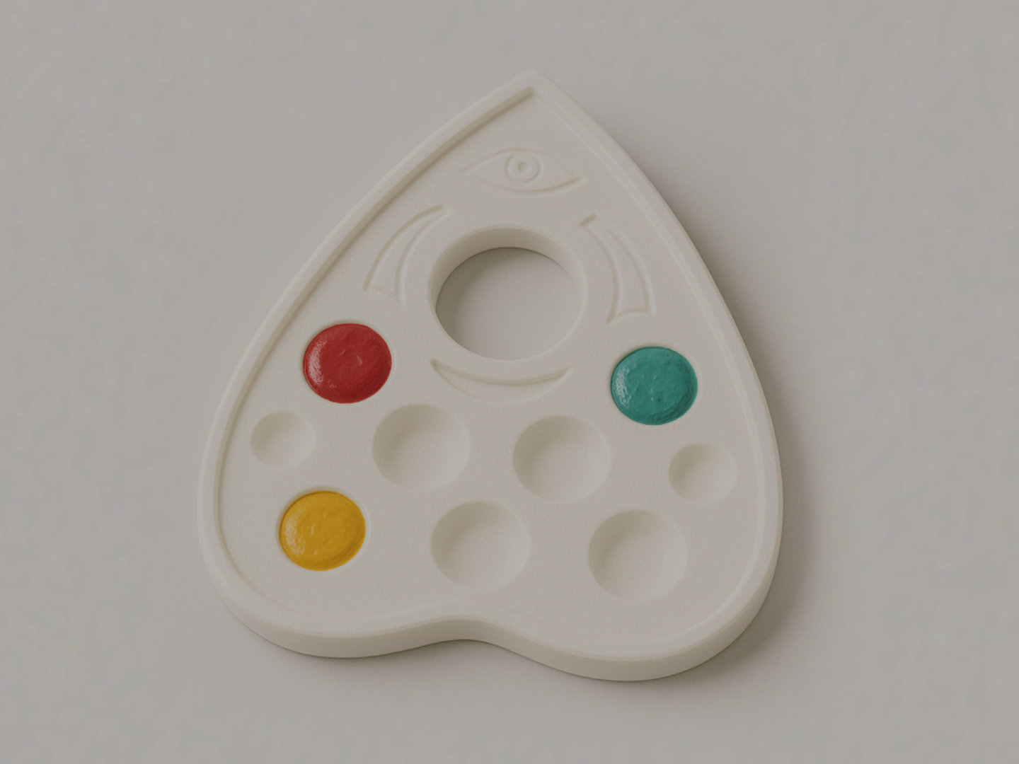 Ouija Style Paint Pallete