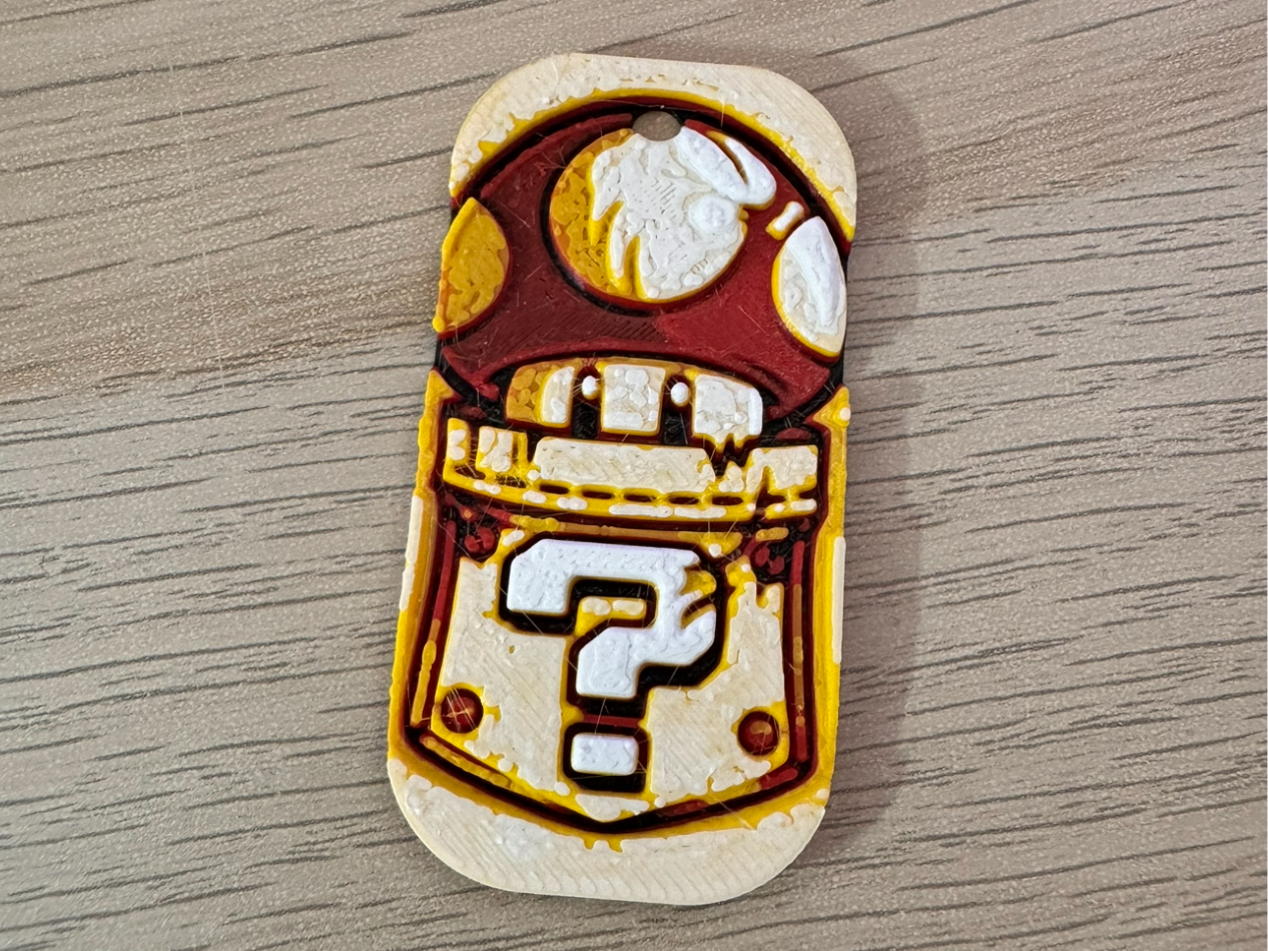 Toad Keychain / baghanger