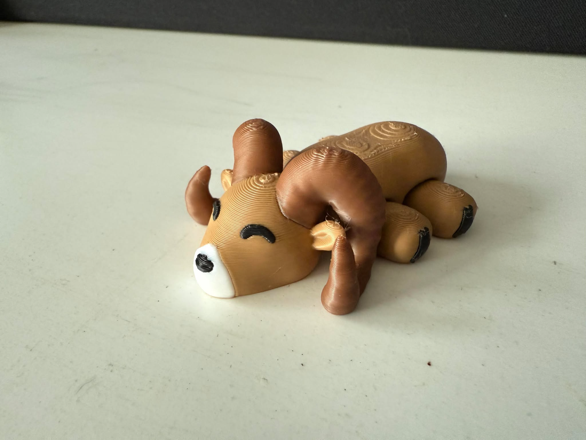 Cute Tiny Articulated Kawaii Bighorn Sheep
