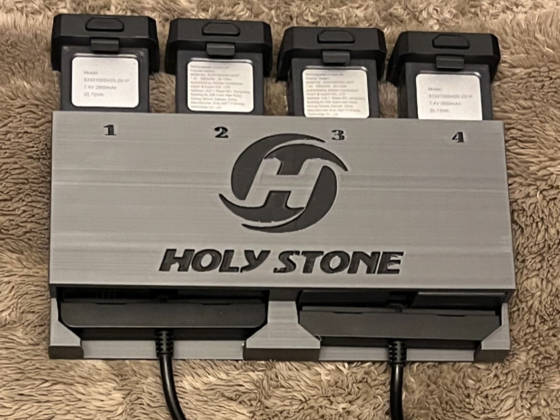 HolyStone HS720 4 batteries charging block