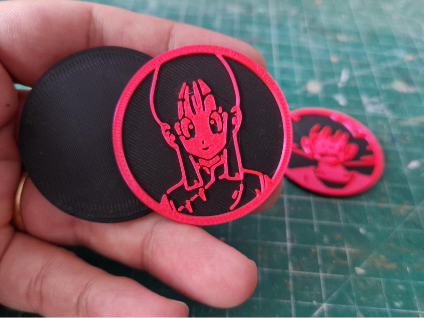 Teen Chi Chi (Dragonball) collectible coin