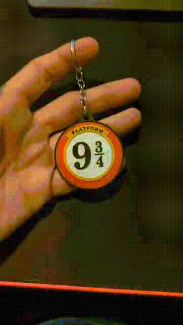 Harry Potter "Dual Magic" Keychain - AMS