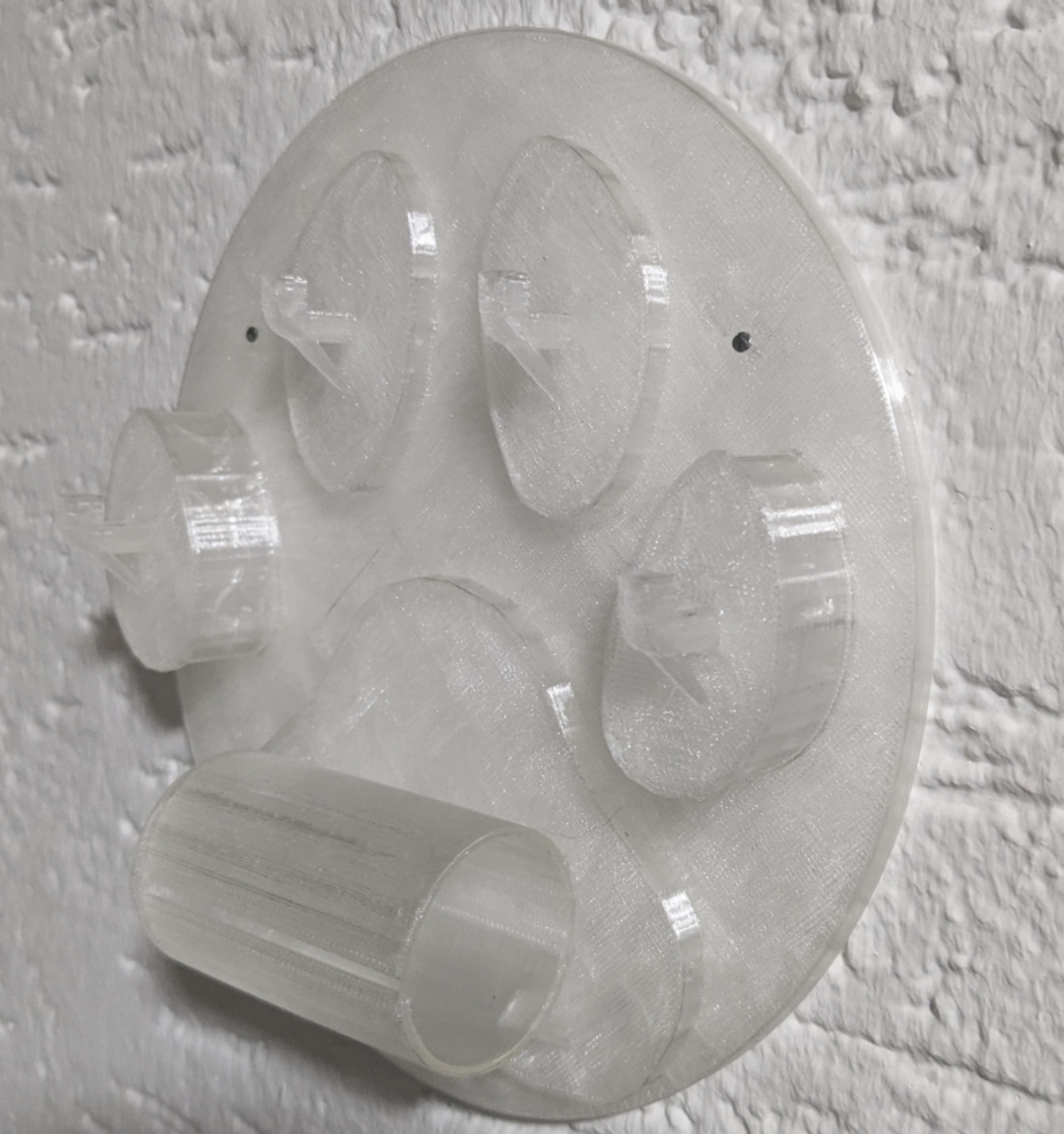 Paw Form Leash Holder