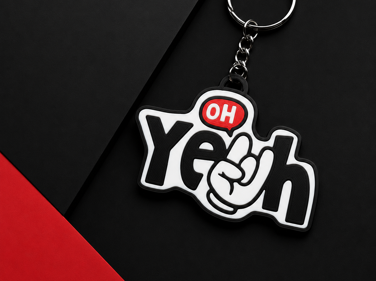 OH YEAH keychain