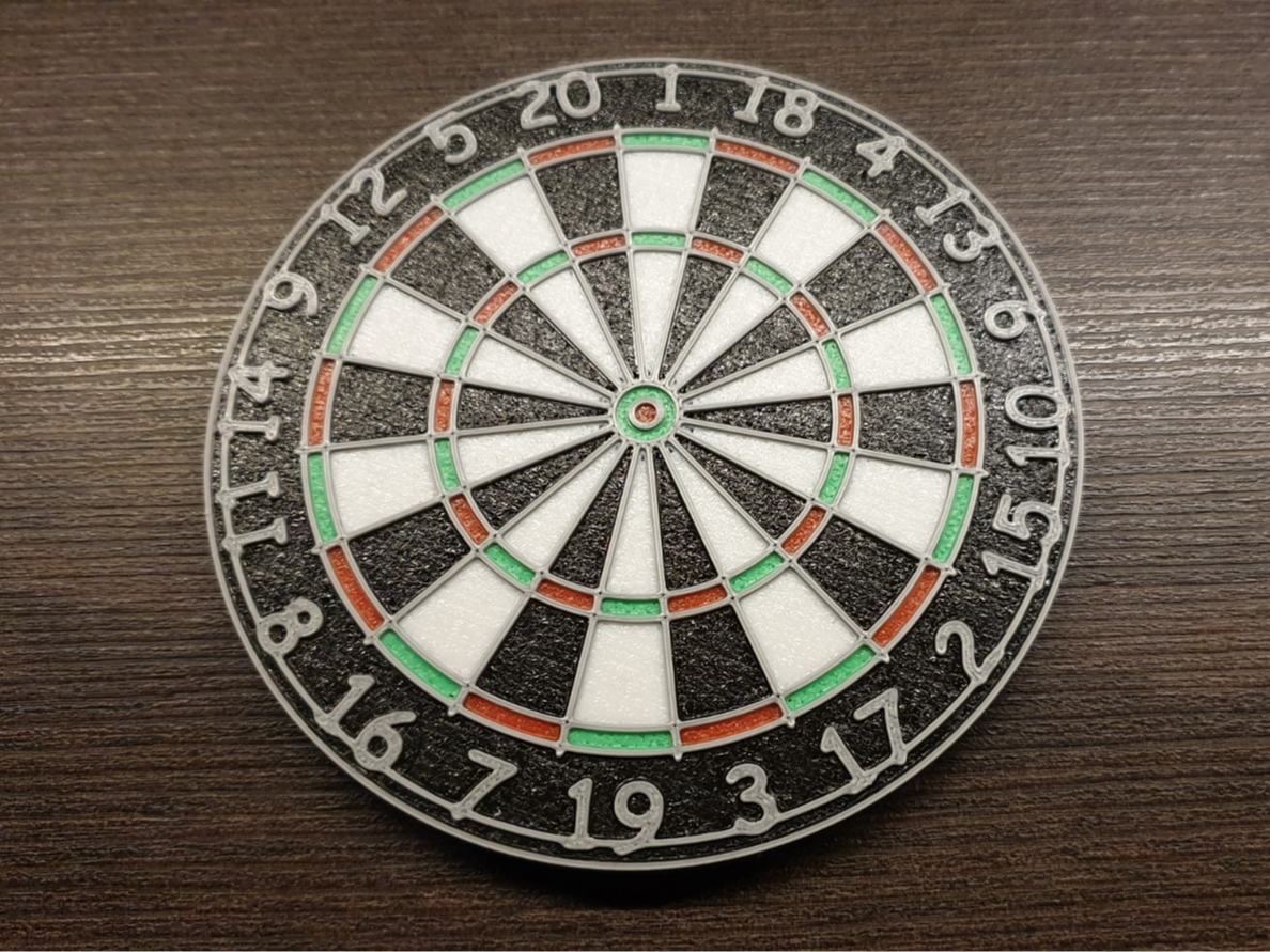 Steel-Dart-Scheibe