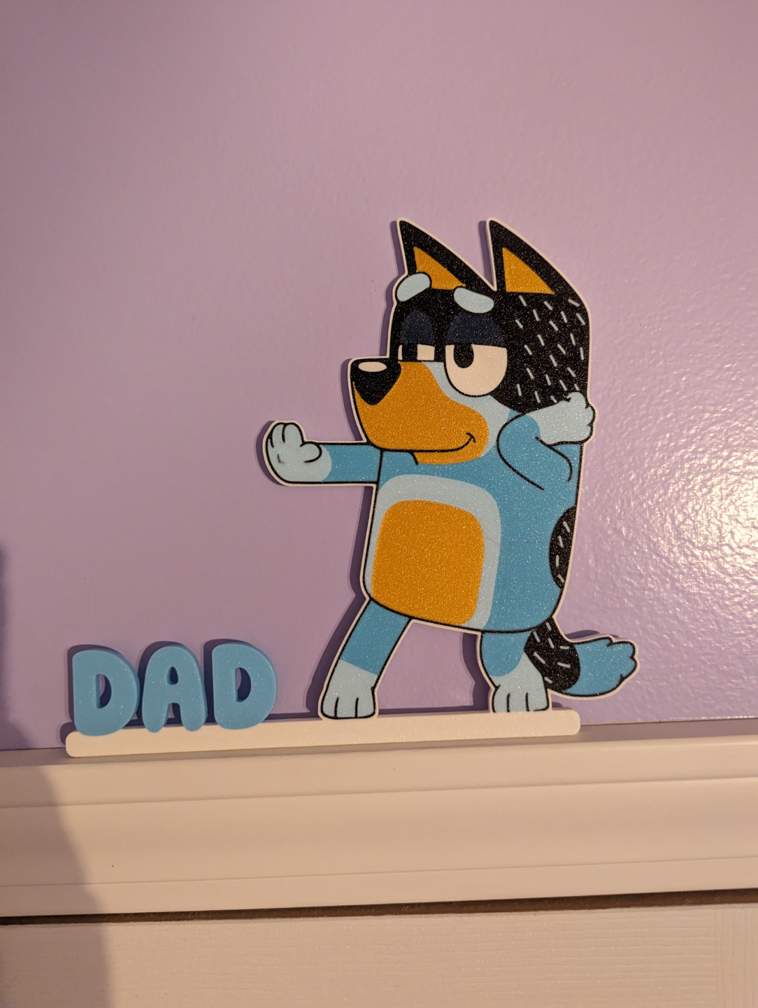 7 Color Bandit Heeler (Bluey Family Door Hanger)